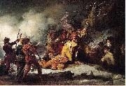 The Death of Montgomery in the Attack on Quebec John Trumbull